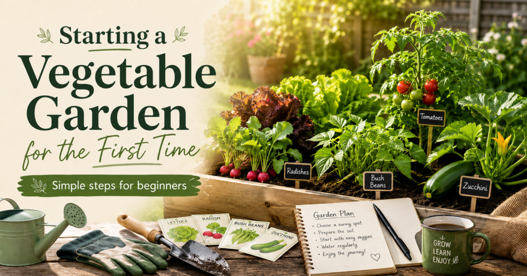 Starting a Vegetable Garden for the First Time