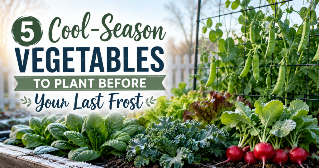 5 Cool-Season Vegetables to Plant Before Your Last Frost