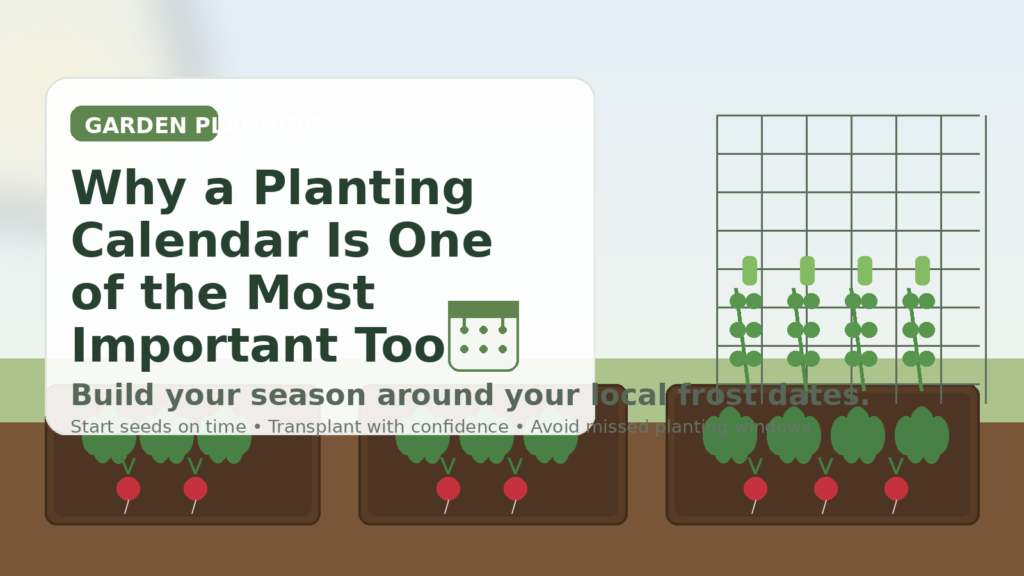 Why a Planting Calendar Is One of the Most Important Tools in Your Garden