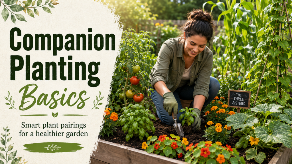 Companion Planting Basics: How to Use Plant Partnerships for a Healthier Garden